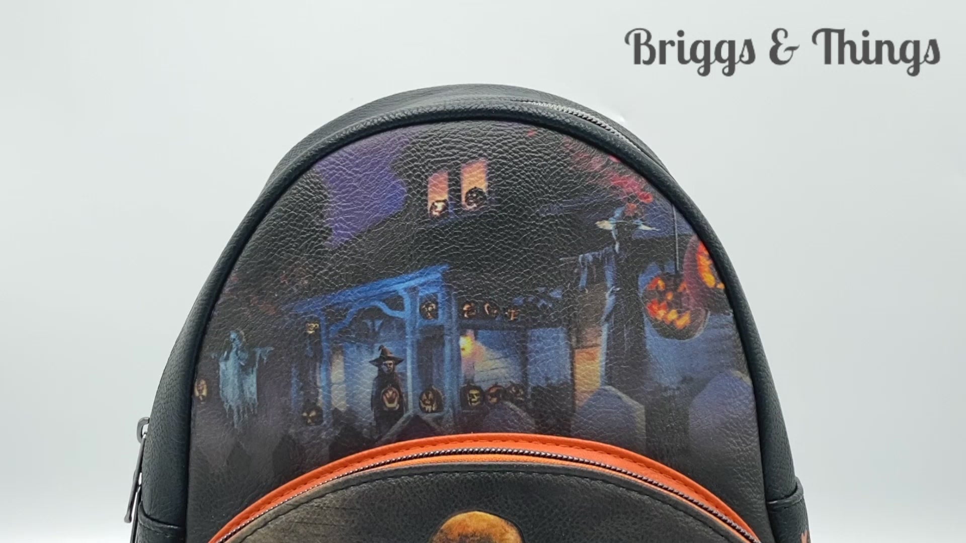 Loungefly Trick or Treat Mini Backpack Halloween Trick 'r Treat Bag Video