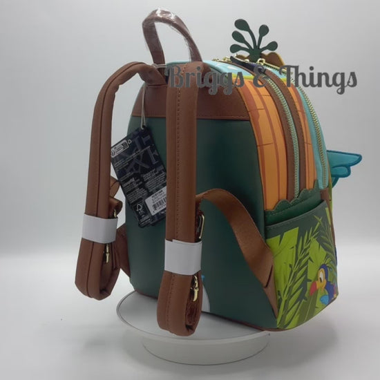 Loungefly Kevin Cosplay Mini Backpack Disney Pixar Up Bag Video