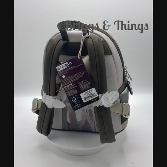 Loungefly Gandalf Minas Tirith Mini Backpack Lord of the Rings Bag Video