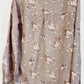 Cath Kidston Bambi Top Rose Shirt Shirred Floral Brown Blouse 16 New Without Tags Back