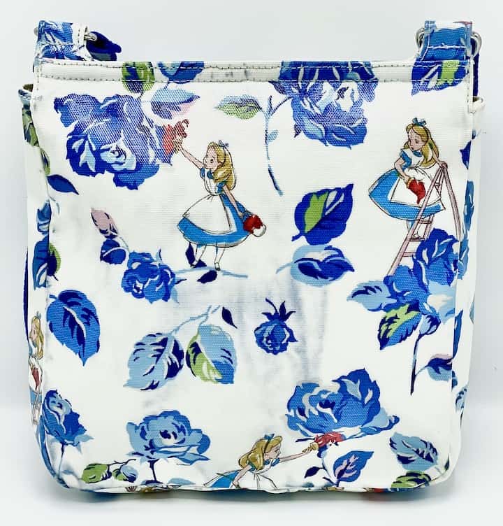 Cath Kidston Disney Alice in Wonderland Crossbody Bag Saddle Handbag Back