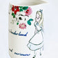 Cath Kidston Disney Alice in Wonderland Jug Vase Flower Pot Pitcher Front