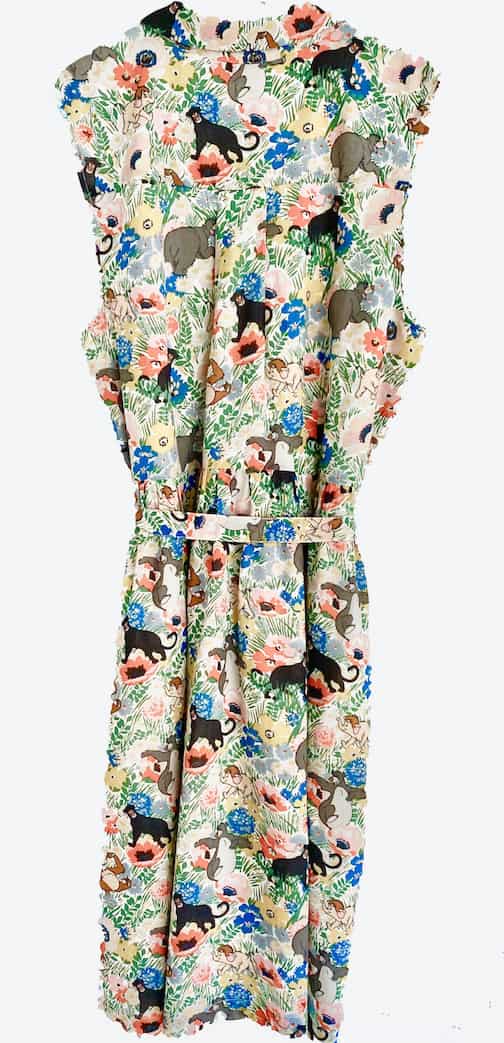 Cath Kidston The Jungle Book Shirt Dress Disney Sleeveless Summer 16 New Without Tags Back