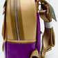 Loungefly Beast Cosplay Enchanted Winter Mini Backpack Disney Bag Left Side