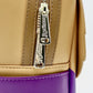 Loungefly Beast Cosplay Enchanted Winter Mini Backpack Disney Bag Zips