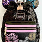 Loungefly Castle Fireworks MMMA Backpack Minnie Mouse Main Attraction December Bag Front