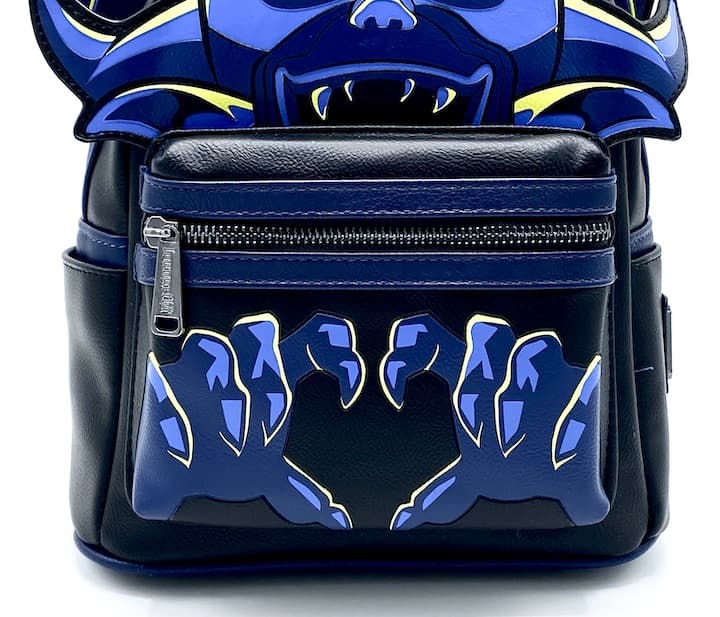 Loungefly Chernabog Mini Backpack Disney Villains Fantasia Cosplay Bag Front Pocket