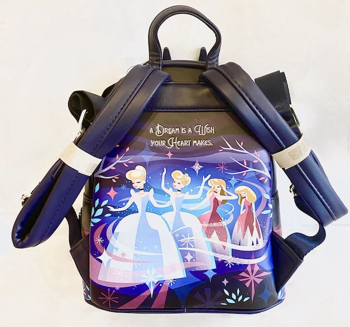 Loungefly Cinderella Castle Collection Series Mini Backpack Disney Bag Back