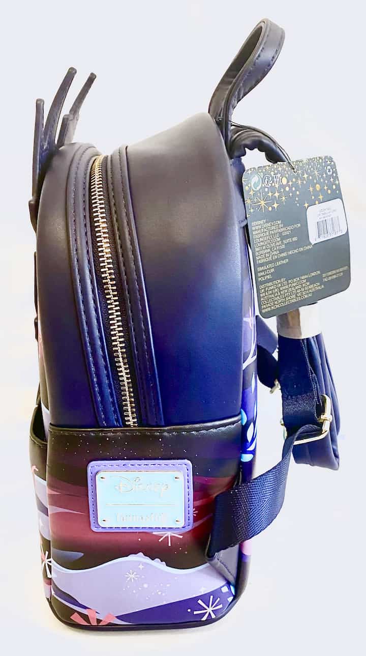 Loungefly Cinderella Castle Collection Series Mini Backpack Disney Bag Left Side
