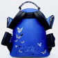Loungefly Corpse Bride Butterfly Mini Backpack Blue Valentine GITD Bag Back