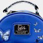 Loungefly Corpse Bride Butterfly Mini Backpack Blue Valentine GITD Bag Enamel Logo