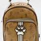 Loungefly Disney Dogs Mini Backpack Tan Brown Gold Bag Boxlunch Front Without Tags