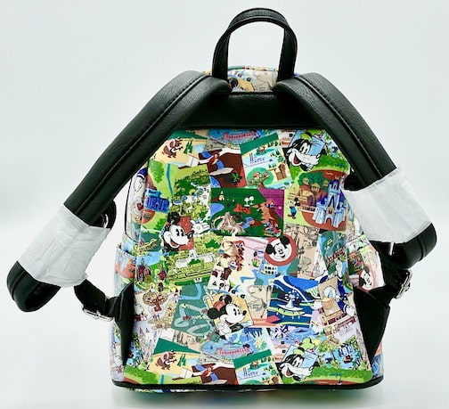 Loungefly Disney Parks Collage Mini Backpack Walt Disney World Bag Back