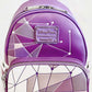 Loungefly Disney Parks Purple Wall Mini Backpack Instagram Bag Front