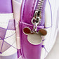 Loungefly Disney Parks Purple Wall Mini Backpack Instagram Bag Mickey Mouse Keyring