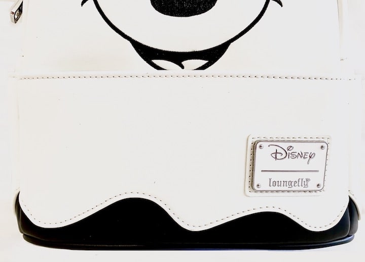 Loungefly Ghost Minnie Mouse Mini Backpack Disney Glow In The Dark Bag Enamel Logo