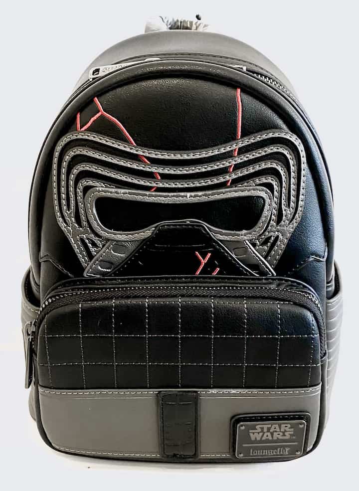 Loungefly Kylo Ren Mini Backpack Disney Star Wars Ben Solo Bag Front