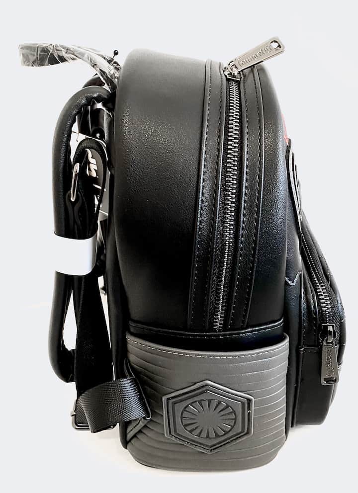 Loungefly Kylo Ren Mini Backpack Disney Star Wars Ben Solo Bag Right Side