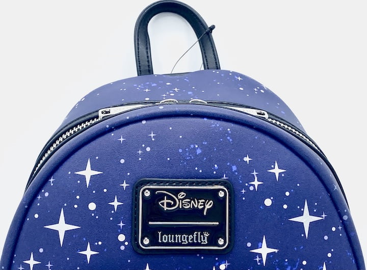 Loungefly Lilo & Stitch Starry Night Mini Backpack Disney Bag Enamel Logo