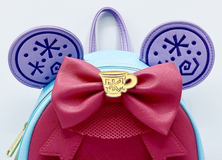 Loungefly Mad Tea Cups Party MMMA Backpack Minnie Main Attraction Disney Parks March 3/12 Bag Ears Applique