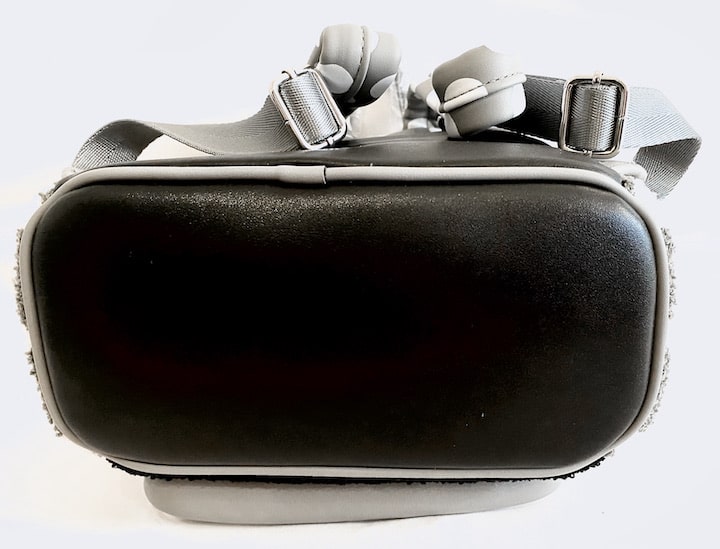 Loungefly Minnie Mouse Vintage Mini Backpack Black White Polka Dots Bag Base