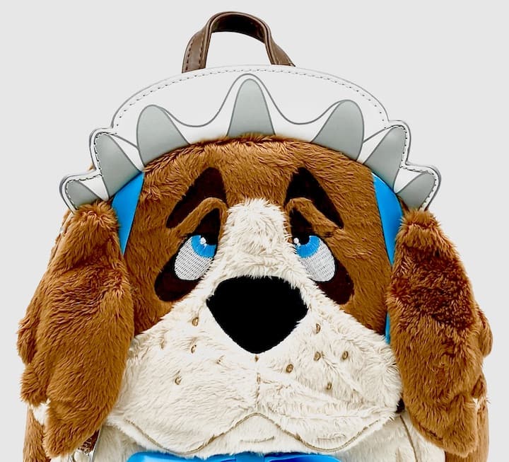 Loungefly Nana Mini Backpack Peter Pan Cosplay Plush Disney Dogs Bag Face Applique