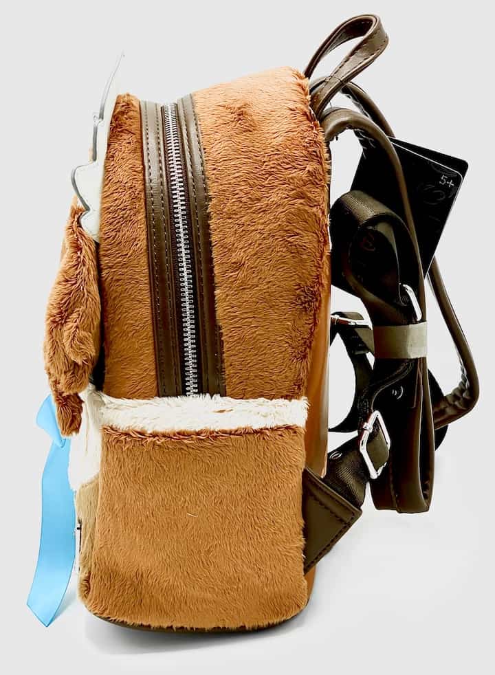 Loungefly Nana Mini Backpack Peter Pan Cosplay Plush Disney Dogs Bag Left Side