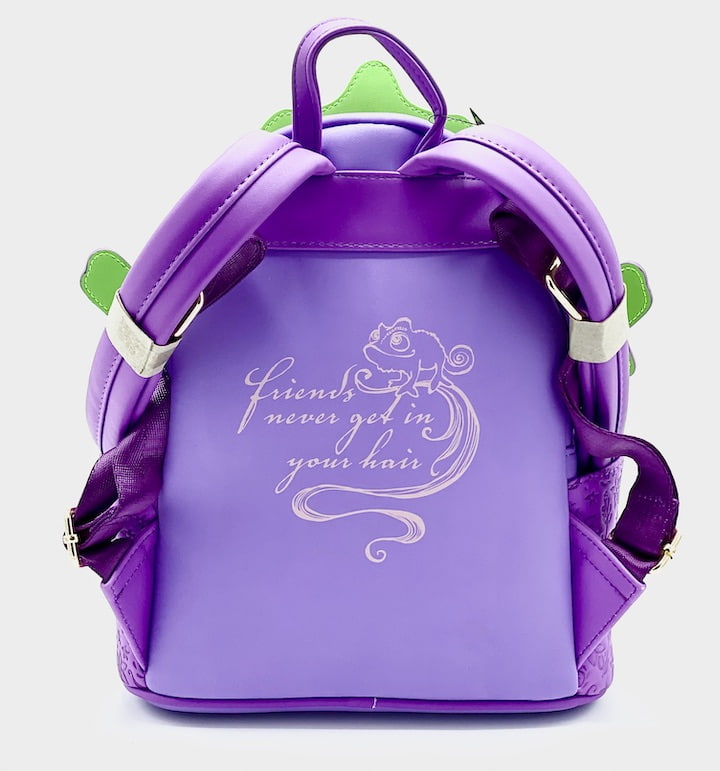 Loungefly Pascal Mini Backpack Disney Princess Tangled Rapunzel Bag Back