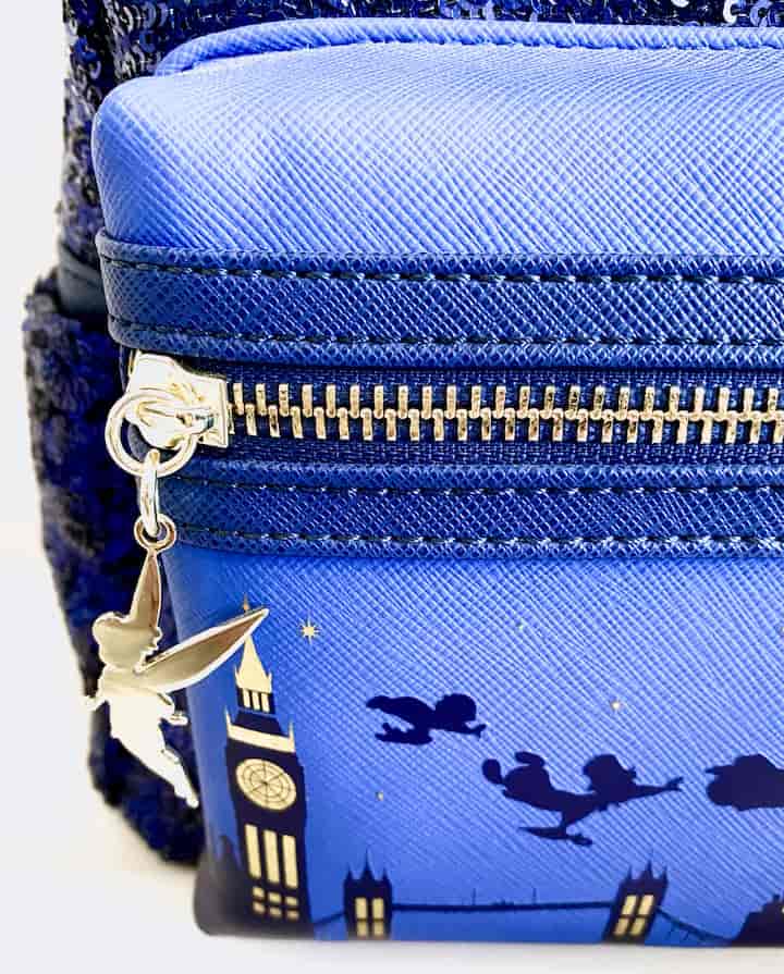 Loungefly Peter Pan MMMA Mini Backpack Minnie Mouse Main Attraction New With Tags Keyring