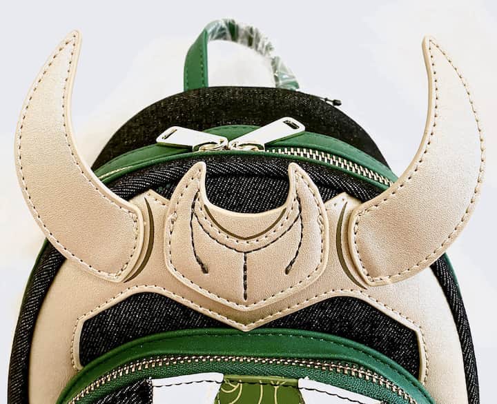 Loungefly President Loki Mini Backpack NYCC 2021 Disney Marvel Bag Horns