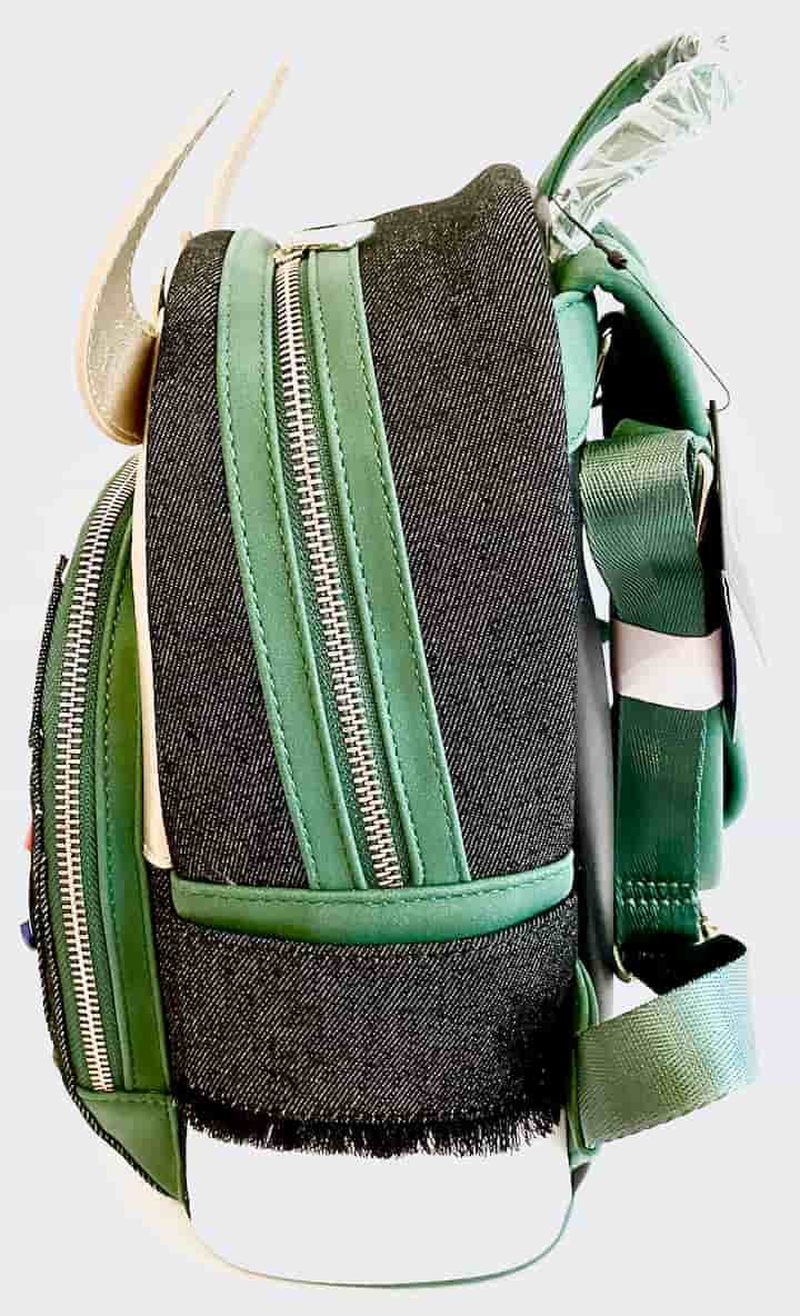 Loungefly President Loki Mini Backpack NYCC 2021 Disney Marvel Bag Left Side
