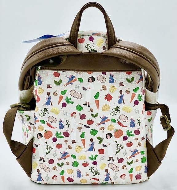 Loungefly Ratatouille AOP Mini Backpack Disney Pixar Vegetables Bag Back