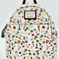 Loungefly Ratatouille AOP Mini Backpack Disney Pixar Vegetables Bag Front Full View