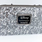 Loungefly Silver Sequin Wallet Minnie Mouse Disney 707 Street Purse Back