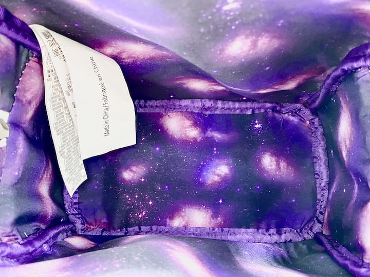 Loungefly Space Mountain MMMA Backpack Minnie Mouse Main Attraction Bag Main Pocket Inside