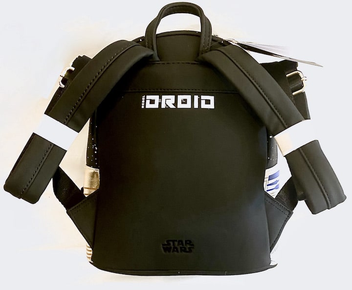 Loungefly Star Wars FunKon Mini Backpack C-3PO C3PO R2-D2 R2D2 Back