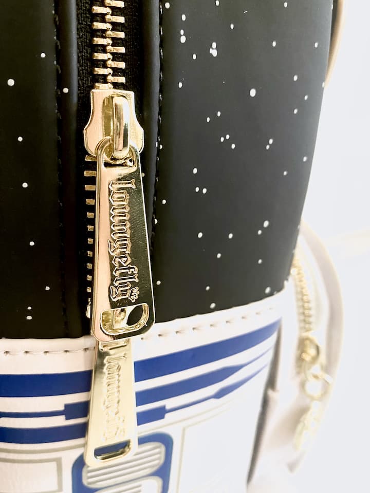 Loungefly Star Wars FunKon Mini Backpack C-3PO C3PO R2-D2 R2D2 Zips