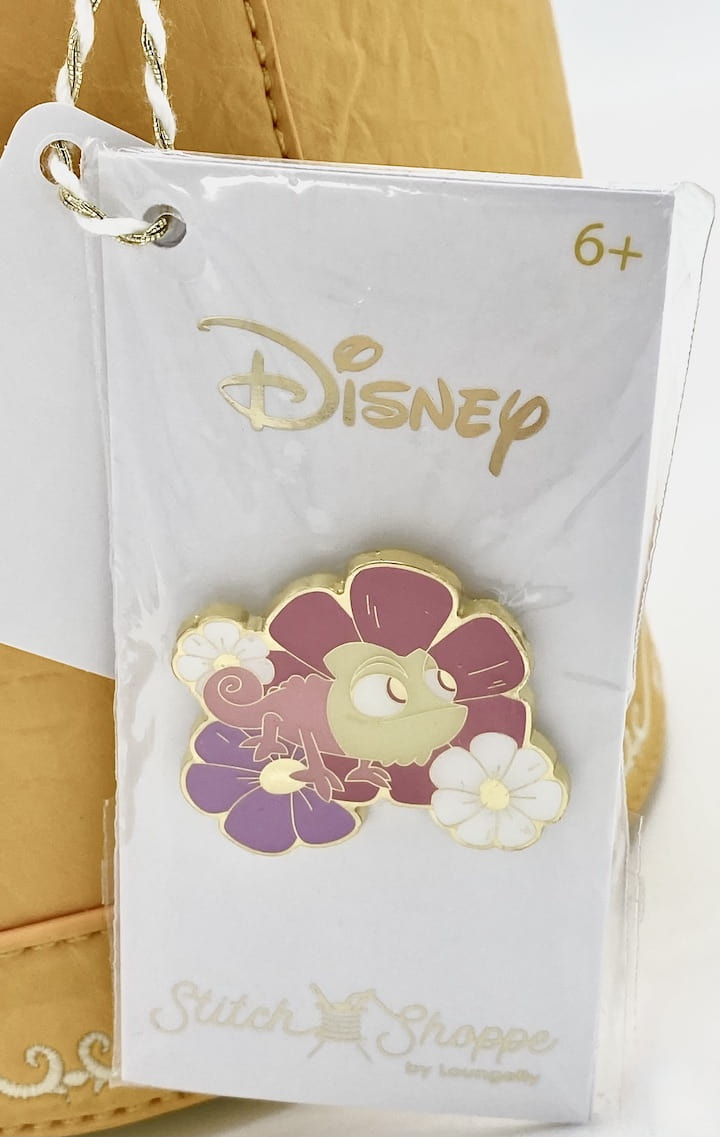 Loungefly Stitch Shoppe Rapunzel Lantern Crossbody Bag Tangled Glow Pascal Pin