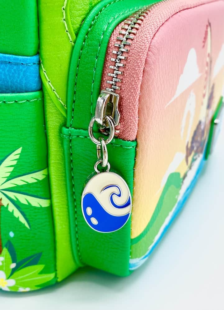 Loungefly Te Fiti Mini Backpack Disney Princess Moana Cosplay Bag Heart Keyring