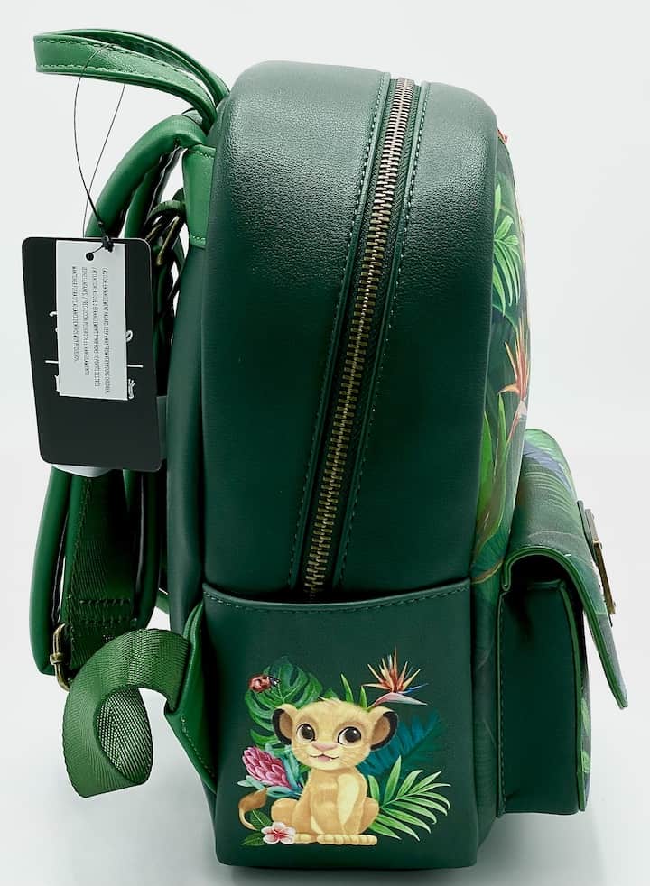 Anguila flexible reunirse Loungefly The Lion King Tropical Trio Mini Backpack Disney Chibi Bag