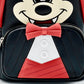 Loungefly Vampire Mickey Mouse Mini Backpack Disney Dracula Bag Front Pocket