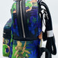 Peter Pan Scenes Mini Backpack Loungefly Disney Bag Tropical Lost Boys Left Side