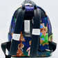 Peter Pan Scenes Mini Backpack Loungefly Disney Bag Tropical Lost Boys Straps