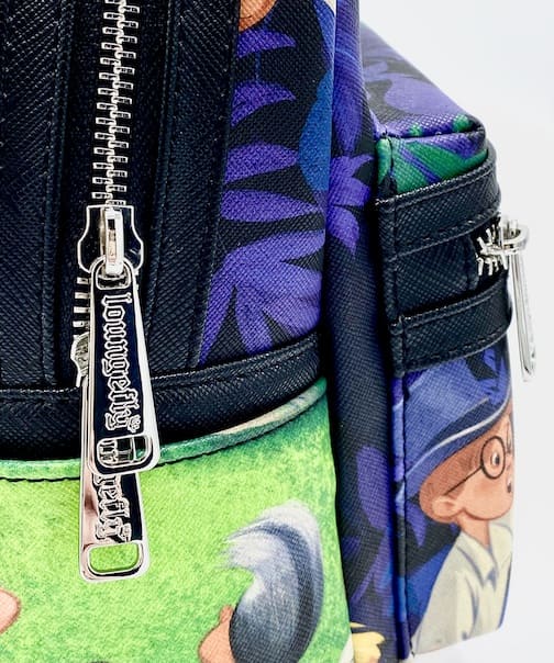 Peter Pan Scenes Mini Backpack Loungefly Disney Bag Tropical Lost Boys Zips