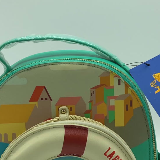 Danielle Nicole Luca Mini Backpack Disney Pixar Porto Rosso Lifesaver Bag Video